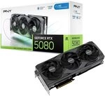 PNY GeForce RTX&trade; 5080 16GB OC Triple Fan Grafikkarte DLSS 4