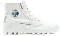 Palladium Pampa Underlayer-Sneaker f&uuml;r Damen, wei&szlig;, 9 UK
