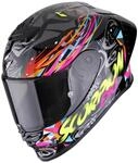SCORPION EXO-R1 EVO II AIR SAVAGE Black-Blue-Pink XS
