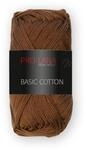 Pro Lana Basic Cotton 50g - Farbwahl (109 - mittelbraun)