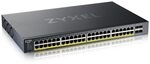 Zyxel Netzwerk Switch 48 Port | Lite-L3 | 10G | PoE | XGS1935-52HP | 44x PoE+...