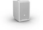 ANNY 8 Tragbarer Bluetooth PA-Lautsprecher mit Akku und Mixer, Pure White