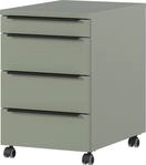Germania Rollcontainer 4377-628, in Taupegr&uuml;n, mit Utensilienfach, 42 x 63 x...