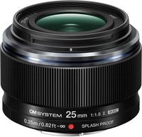 OM SYSTEM M.Zuiko Digital 25 mm F1.8 II Objektiv, lichtstarke Festbrennweite f&uuml;r