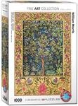 Eurographics 1000 Teile - Lebensbaum Wandteppich von William Morris