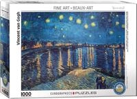 Eurographics The Starry Night Over The Rhone by Vincent Van Gogh