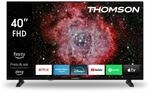 Thomson 40 Zoll (100 cm) FHD Smart Fire TV, Alexa-Sprachsteuerung, Triple-Tuner