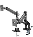 My Wall HL22-2L Vollbeweglicher Tischhalter mit Gasdruckfeder f&uuml;r Flachbildschirme,
