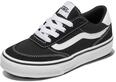 Vans Brooklyn Ls Unisex Kinder Veloursleder Leinwand Schwarz Wei&szlig; 36 EU