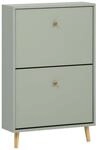 Schildmeyer Bjarne Schuhschrank 158672, Pistazie, 59,8 x 19,5 x 92,2 cm,...
