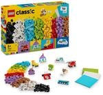 LEGO Classic Creative Build-and-Play Box - Colourful Bricks Set - Build a...