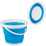 Relaxdays Faltbarer Eimer, 10 l Putzeimer, platzsparend zusammenklappbar,...