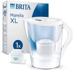 Brita Marella XL+1 Maxtra Pro PP Filterkanne, Wei&szlig;, Polypropylen, 3,5 l, 150 l