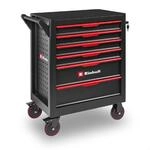 Original Einhell Werkstattwagen leer (6 Schubladen, Interlock-System, kugelgelagerte