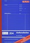 herlitz Lieferscheinbuch 204, selbstdurchschreibend, A5, 2 x 40 Blatt