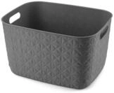 CURVER Aufbewahrungskorb Softex 19 l &ndash; elegantes Design &ndash; leicht, stapelbar und