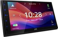 JVC KW-M595DBT - 17,3 cm WSVGA (1024 x 600px) Moniceiver mit DAB+/FM, CarPlay,