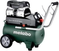metabo Kompressor Basic 220-24 OF Silent - 24L Kessel, 8 bar Druck, 110 l/min