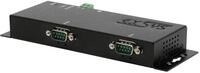 EXSYS EX-6122-2 Ethernet zu Seriell 2 x RS-232/422/485 mit 9 Pin Stecker inkl.