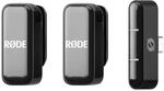 R&Oslash;DE Wireless Micro - Kompaktes drahtloses Mikrofon, Zwei Mikrofone mit Ladeh&uuml;lle