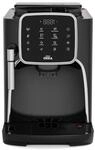 arzum OK0030-0500 Kaffeemaschine Chrom mit Milchaufsch&auml;umd&uuml;se