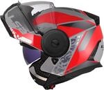 LS2, Modularer Motorradhelm SCOPE II OXYD Grey Red, XS
