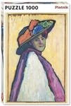 Piatnik 5594 - M&uuml;nter - Bildnis von Marianne von Werefkin 1000 Teile Puzzle