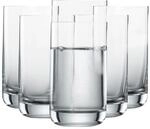 SCHOTT ZWIESEL Allround Becher Simple (6er-Set), geradliniges Trinkglas f&uuml;r Wasser