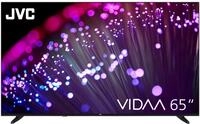 JVC QLED Fernseher 65 Zoll Smart TV VIDAA LT-65VDQ3455 4K Fernseher UHD, HDR TV mit