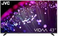 JVC Fernseher 43 Zoll Smart TV VIDAA LT-43VD3555 4K Fernseher UHD, HDR TV mit Dolby