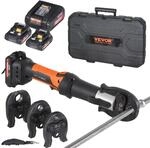 VEVOR Presswerkzeug und Akku-Set, Rohrpresszange, elektrisches Rohrcrimpwerkzeug mit