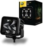 Hella LED Zusatzscheinwerfer Black Magic Cube 3,2 Zoll Weitreichende Ausleuchtung