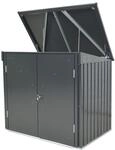 tepro Universalbox Store Midi, anthrazit, Ma&szlig;e: 157,5 x 105 x 134 cm