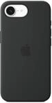 Apple iPhone 16e Silikon Case &minus; Schwarz ​​​​​​​