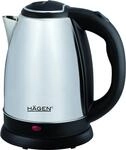 Hagen - Edelstahl - Elektrischer - Kabelloser Wasserkocher - 1.8L HAGEN