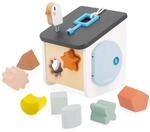 Janod - Sweet Cocoon Vogelhaus-Formensortierer - 8 Teile zum Stecken - Baby- und