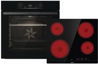 Gorenje Einbaubackofen-Set Jump Set Aqua/C/Kombination aus autarkem Kochfeld