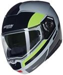 NOLAN Helmet N90-3 06 Roboto 346 L, Grey / Black / Yellow