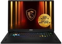 MSI Vector A18 HX Gaming-Laptop, 18" QHD+ 240 Hz Display, AMD Ryzen 9 9955HX, NVIDIA