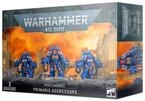 Games Workshop 99120101184 Space Marines Primaris Aggressors-Set aus Kunststoff, Blau