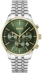 BOSS Chronographen-Quarzuhr f&uuml;r Herren Kollektion Avery mit Edelstahlarmband...