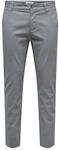 ONLY & SONS Herren Onsmark Pete Slim Dobby 0058 Pant Noos Chinohose, Grey Pinstripe,