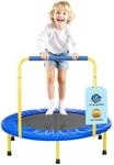 VEVOR Trampolin Gartentrampolin &Oslash; 91 cm, Klappabrer Fitness Trampolin 60 kg