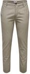 ONLY & SONS Herren Onsmark Pete Slim Dobby 0058 Pant Noos Hose, Fallen Rock, 29W /