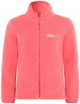 Jack Wolfskin Unisex Kinder Taunus Fleece-Jacke, Sunset Coral, 104 EU