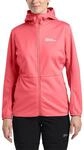 Jack Wolfskin Damen Feldberg Hoody W Softshelljacke, Sunset Coral, L EU