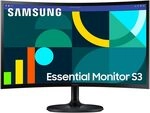 Samsung S36GD Essential Curved Monitor 24 Zoll, PC-Bildschirm mit VA-Panel, Full