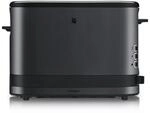 WMF K&uuml;chenminis 1-Scheiben Toaster mit Br&ouml;tchenaufsatz, f&uuml;r 1 XXL-Scheibe,