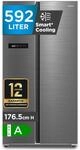 Midea MDRS791MYA46 Side-by-Side K&uuml;hl-/Gefrierkombination/No Frost/Inverter