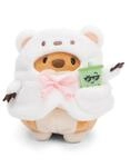 NICI MYMOCHI Kuscheltier Set - Kuscheltier Hund Hiro 8 cm mit Bubble Tee und